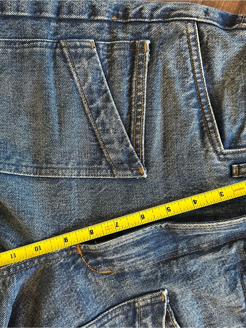 EUC sz26 Joe's Jeans The Harlowe High Rise Wide leg in Glorious 100% cotton - Picture 13 of 15